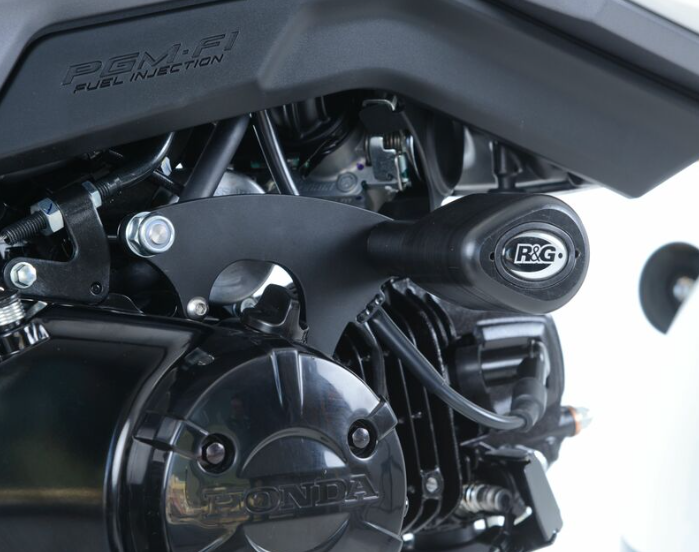 Краш тапи R&amp;G RACING Aero Crash Protectors Black Honda MSX125 17-20_2